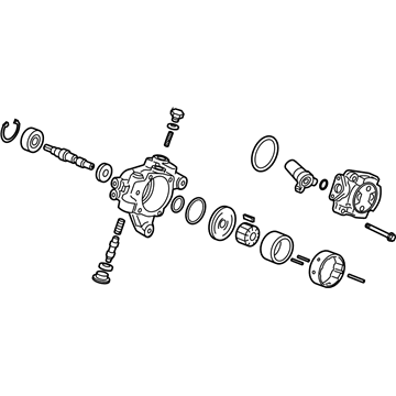 Acura 06561-RWC-505RM Power Steering Pump