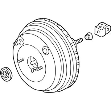 2002 Acura CL Brake Booster - 46400-S0K-A01