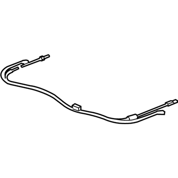 Acura 70400-STX-A01 Cable Assembly, Passenger Side Sunroof