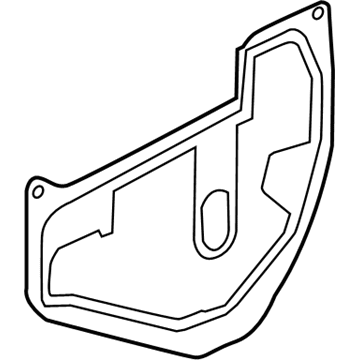 Acura 72361-TX4-A00 Seal, Left Front Door Hole