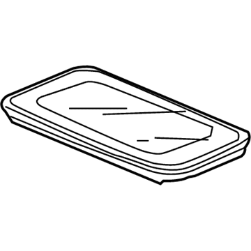 Acura 70200-SEC-A02 Roof Glass Assembly