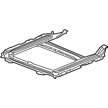 Acura 70100-SEA-J11 Frame, Sunroof