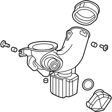 Acura 17230-RYE-A00 Resonator Chamber Assembly