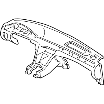 2001 Acura RL Instrument Panel - 77101-SZ3-A01ZB