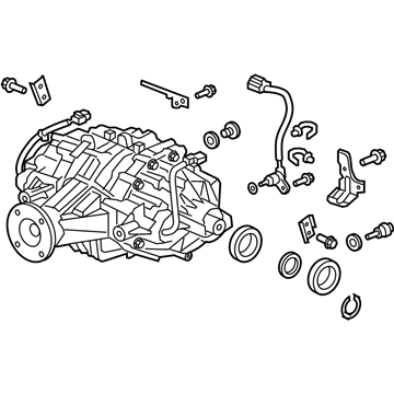 2009 Acura TL Differential - 41200-RK7-000