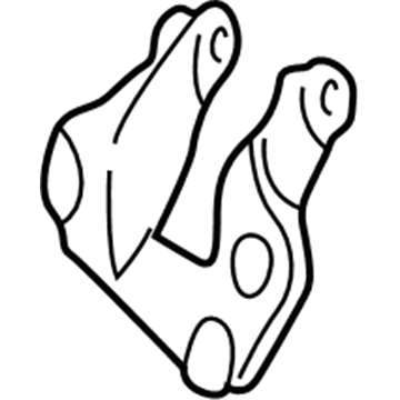 Acura 50827-SZ3-000 Bracket, Rear Engine Mounting