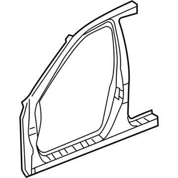 Acura 04635-SJA-A01ZZ Panel Set, Right Front (Outer)