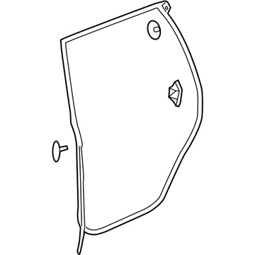 2017 Acura MDX Door Seal - 72850-TZ5-A01