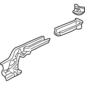 Acura 65610-S6M-A50ZZ Frame, Right Rear