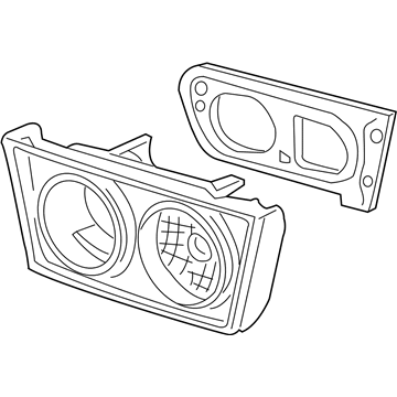 Acura 34151-SEC-A51 Lamp Unit, Passenger Side