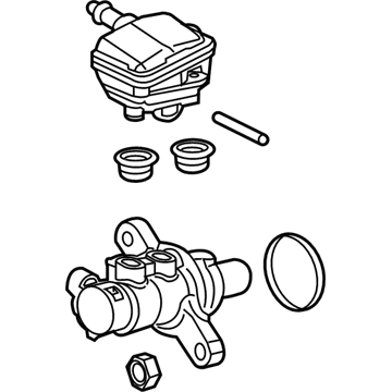 Acura 46101-TVA-A00 Collector Set, Master Cylinderreservoir