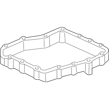 1997 Acura TL Oil Pan - 21151-P5H-000