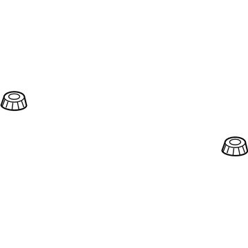 83733-SG0-010ZE Acura Cap, Right Rear Belt Hole (Silky Ivory) Illustration 1 of 1