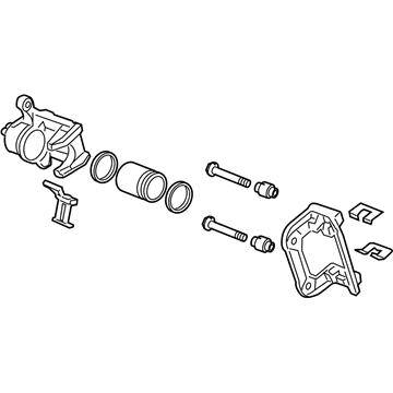 Acura 43019-TZ5-A00 Caliper Sub-Assembly