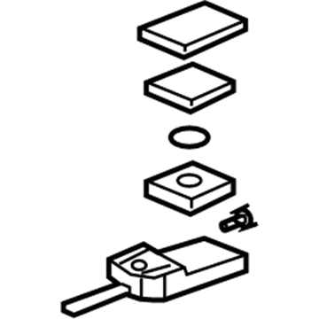 Acura 35111-STX-325 Key Immobilizer & Transmitter(Blank)