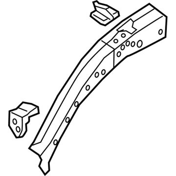 Acura 04674-TJB-A02ZZ Front Damper Extension Set Right