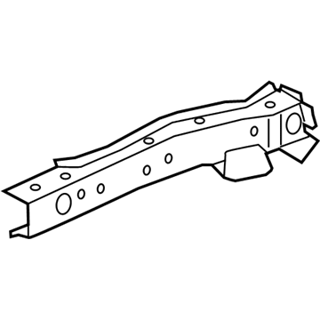 Acura 60811-TJB-305ZZ Right Front Frame Rail Side