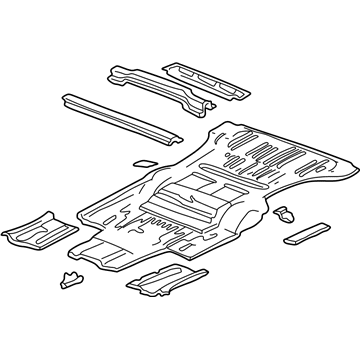 Acura MDX Floor Pan - 65200-S3V-A11ZZ