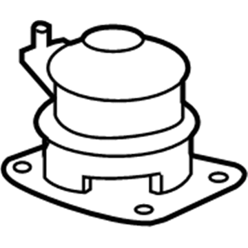 Acura 50810-STX-A02 Rear Engine Motor Mount Rubber Assembly