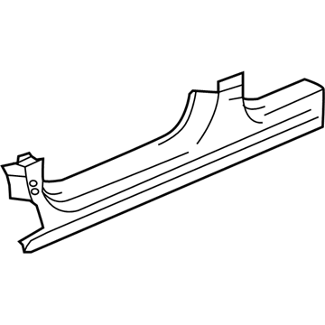 Acura 04631-TZ3-A40ZZ Panel R, Side Sill