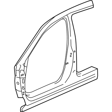 Acura 04635-TZ3-A10ZZ Panel Set Right, Front