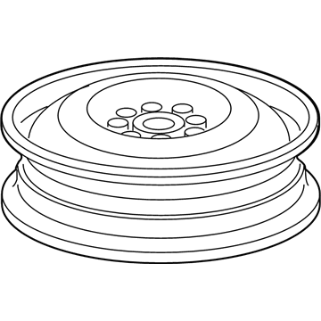 2018 Acura ILX Rims - 42700-TX4-A51