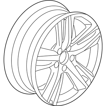 2013 Acura RDX Rims - 42700-TX4-A91