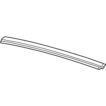 Rear (Upper) Genuine Windshield Seal Acura 73229-S6M-000