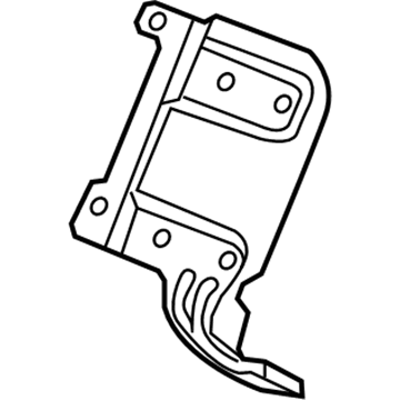 Acura 39161-TY2-000 Bracket, Driver Side Radio