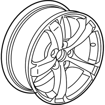 2012 Acura TL Rims - 42700-TK4-A41