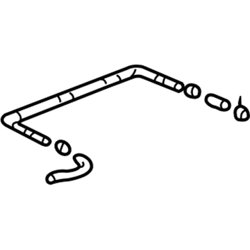 39151-SK8-A01 Acura Bracket, Antenna Illustration 1 of 1