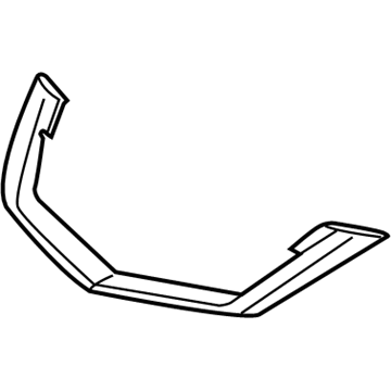 Acura 71123-TL2-305 Lower Silver Grille Molding