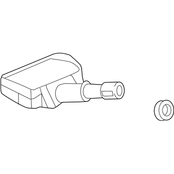 Acura 42753-T6N-E03 Tire Pressure Sensor Assembly