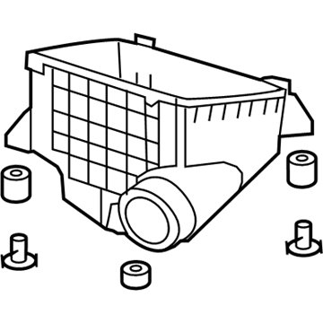 2010 Acura RDX Air Filter Box - 17201-RWC-A00