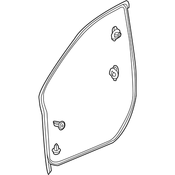 Acura RLX Door Seal - 72310-TY2-A01