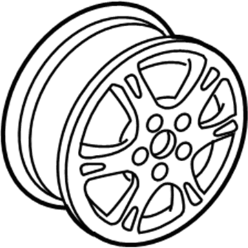 Acura TSX Rims - 08W17-SDB-103A