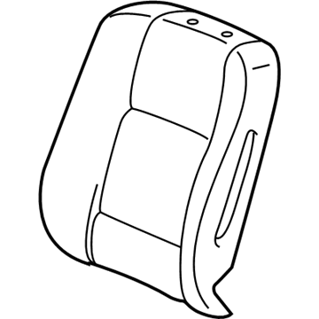 Acura 81527-SZN-A51 Pad Complete Left, Front Back