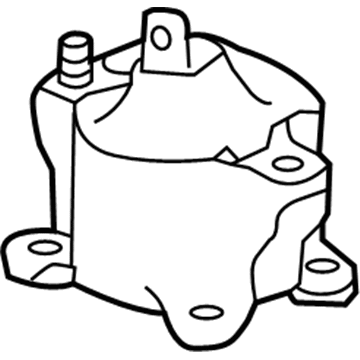 Acura 50830-TZ4-A01 Engine Mounting Rubber Assembly