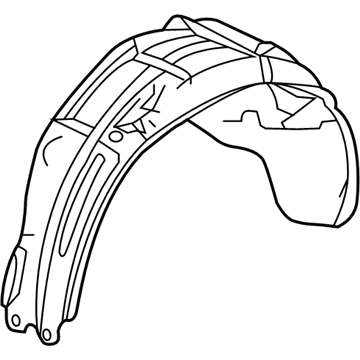 Acura 74591-TX4-A02 Feeder, Left Rear (Inner)