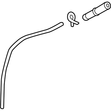 Acura 74484-TX4-A00 Tube Assembly, Fuel Pipe Drain