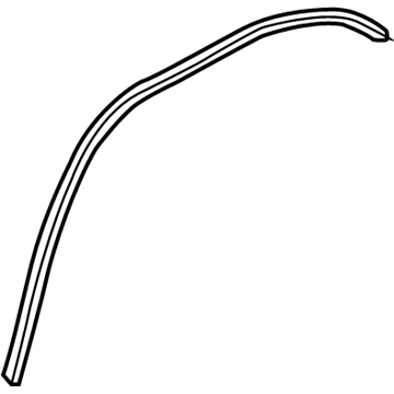 Acura 74430-TX4-A01 Protector Rear Wheel Arch