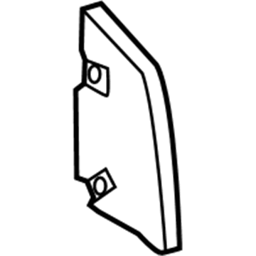 Acura 74290-TZ5-A01 Partition Assembly, Front