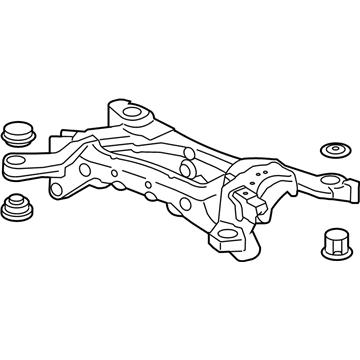 Acura 50300-STX-A00 Sub-Frame Assembly, Rear Suspension