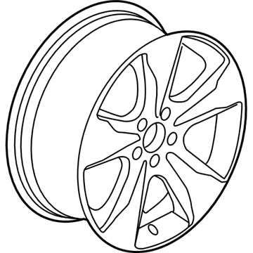 Acura 42700-TZ5-B01 Aluminum Wheel Rim (18X8J) (Tpms) (Maxion Wheels)