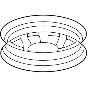 2017 Acura MDX Rims - 42700-TK8-A31