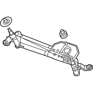 Acura RDX Wiper Pivot Assembly - 76530-TX4-A01