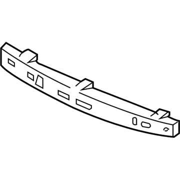 Acura 71170-S3V-A00 Front Bumper Absorber