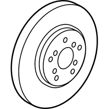 Acura RDX Brake Disc - 45251-STK-A20