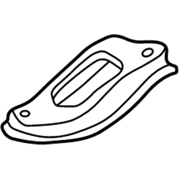 Acura 52678-SZ3-010 Bracket, Left Rear Trailing Arm