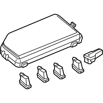 Acura 38256-TX6-A01 Cover, Relay Box (Upper)